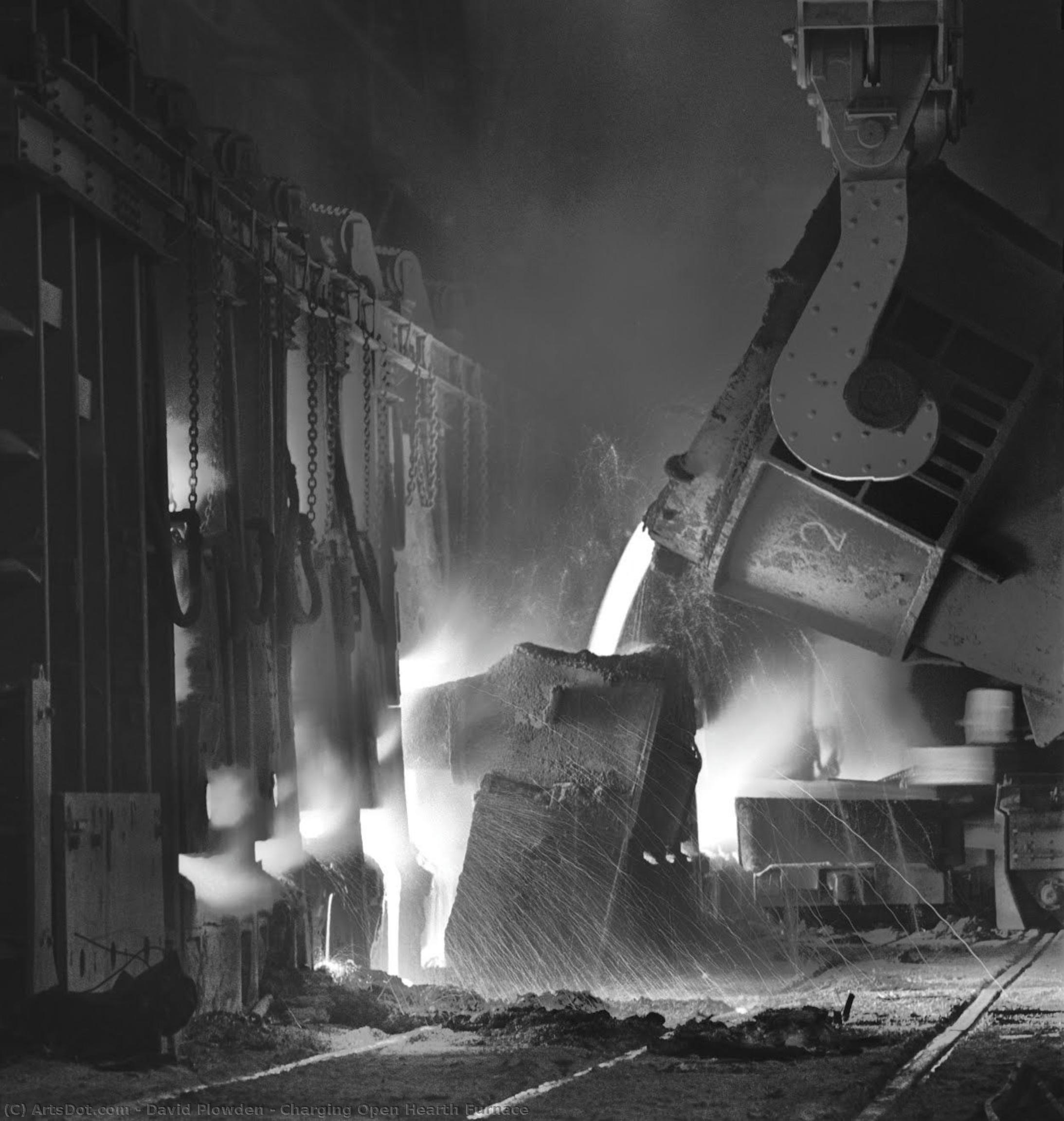 Charging Open Hearth Furnace — Дэвид Плауден