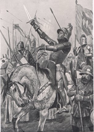 The Death Of Henry Hotspur — Richard Caton Woodville