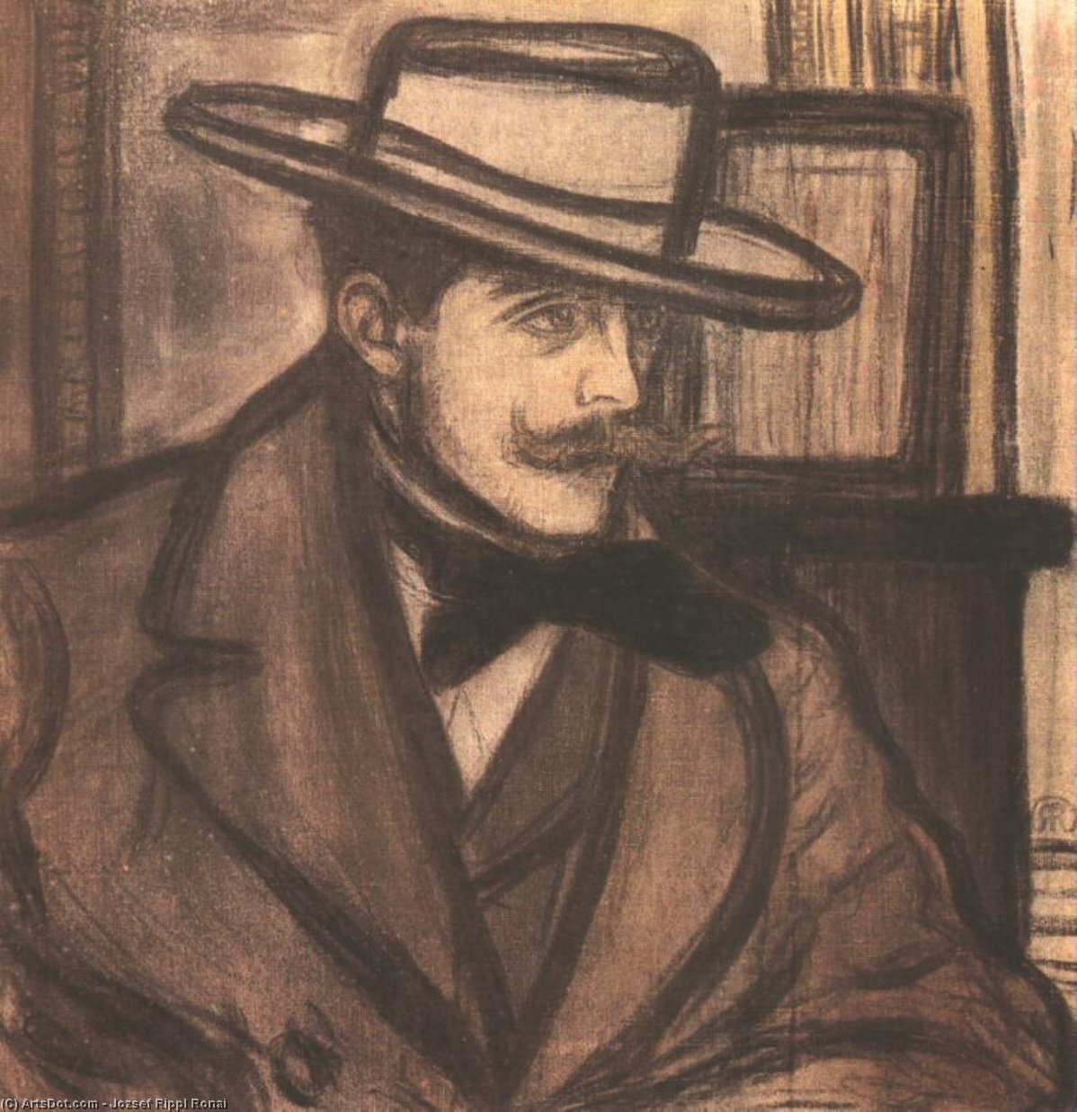 Portrait Of James Pitcairn Knowles — József Rippl-rónai