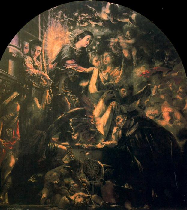 La Imposición De La Casulla De San Ildefonso — Juan De Valdés Leal