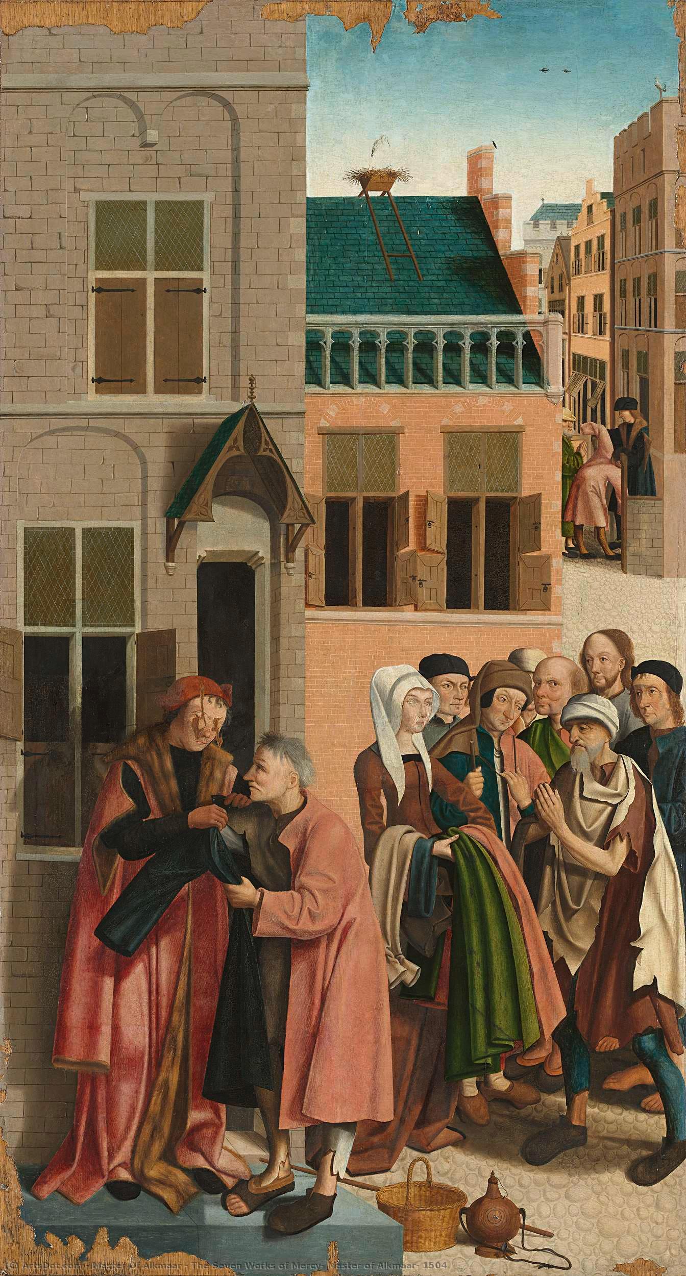 The Seven Works Of Mercy, Master Of Alkmaar, 1504 — Master Of Alkmaar