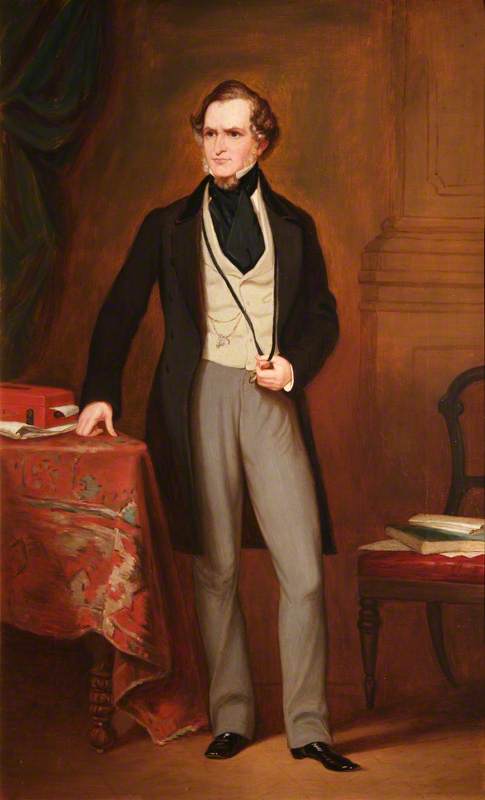 Edward Geoffrey Smith Stanley (1799–1869), 14th Earl Of Derby, Kg, Pc (after Francis Grant) — Jane Hawkins