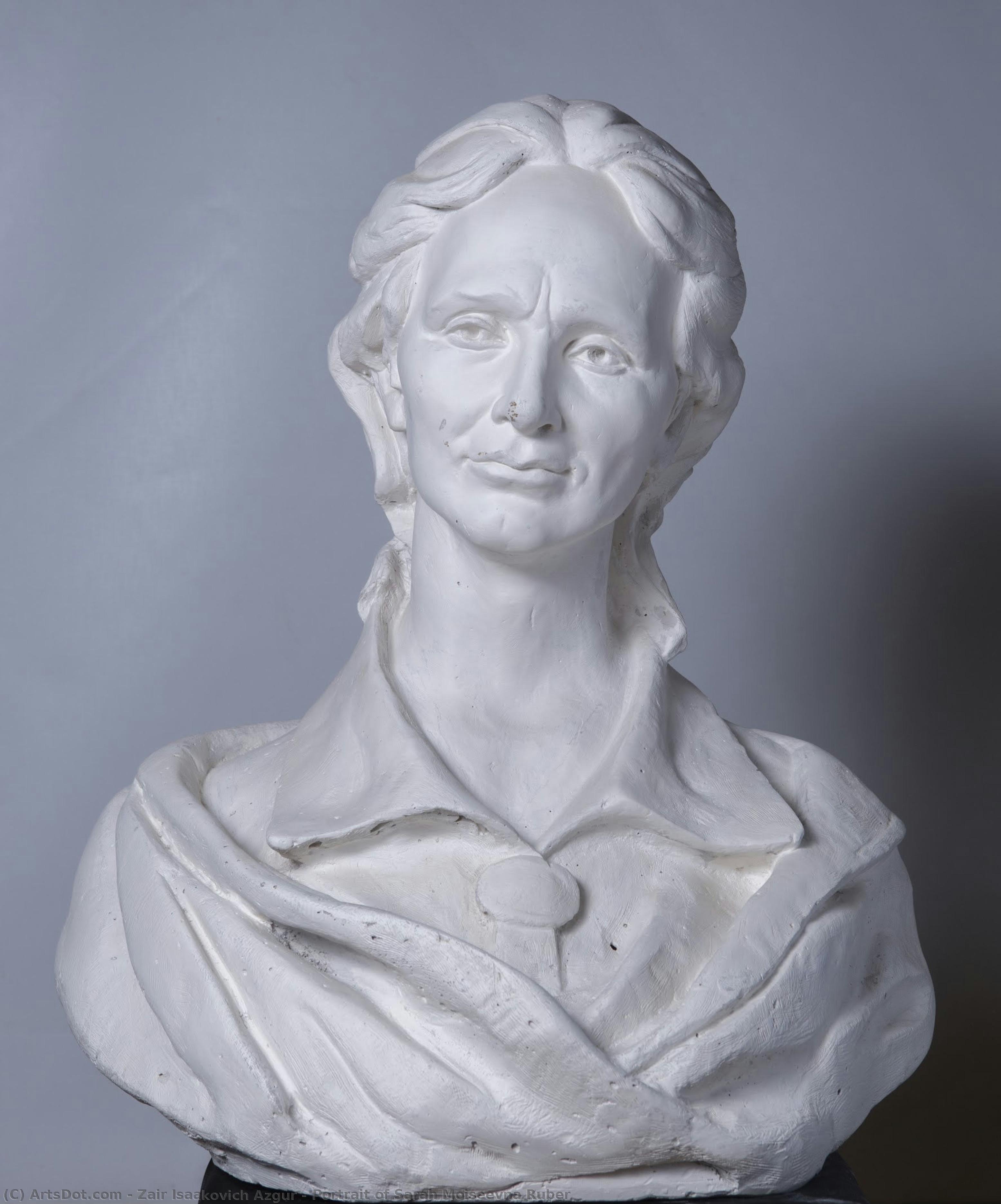 Portrait Of Sarah Moiseevna Ruber — Zair Isaakovich Azgur