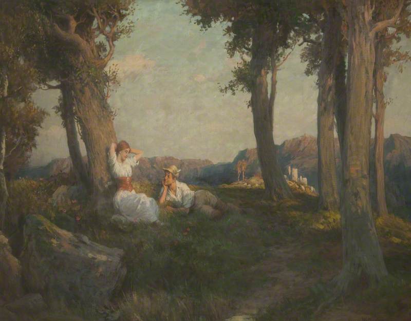 'forever Wilt Thou Love And She Be Fair' — George Faulkner Wetherbee