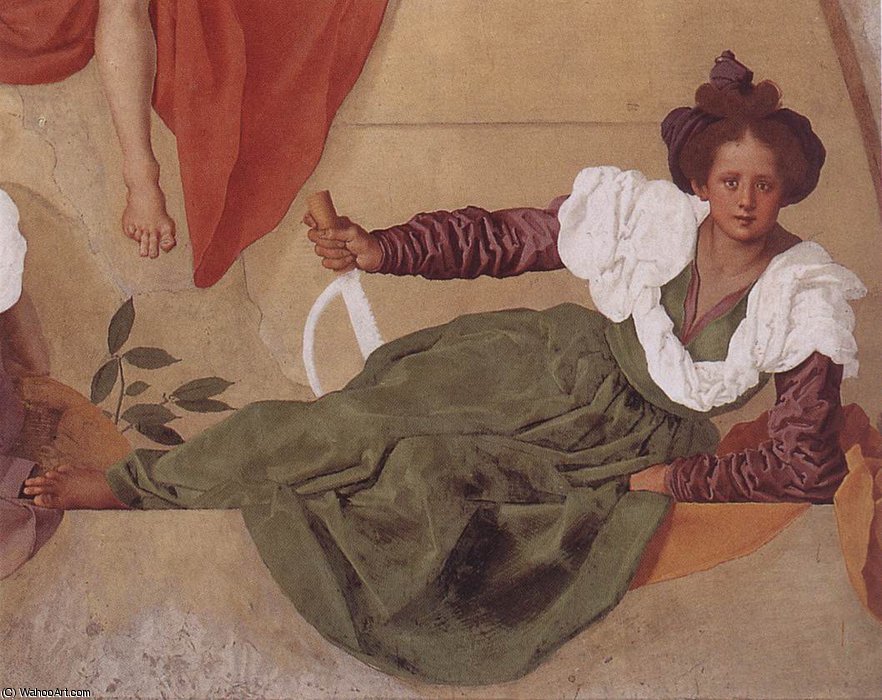 Vertumnus And Pomona (detail)5 — Jacopo Carucci
