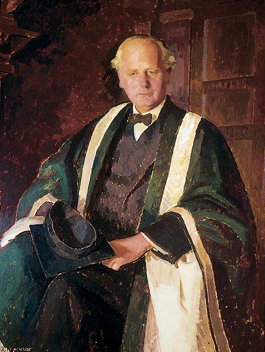 Sir Michael Ernest Sadler (1861–1943), Kcsi, Cb, Lld, Dlitt, Vice Chancellor Of The University Of Leeds (1911–1923) — Henry Lamb