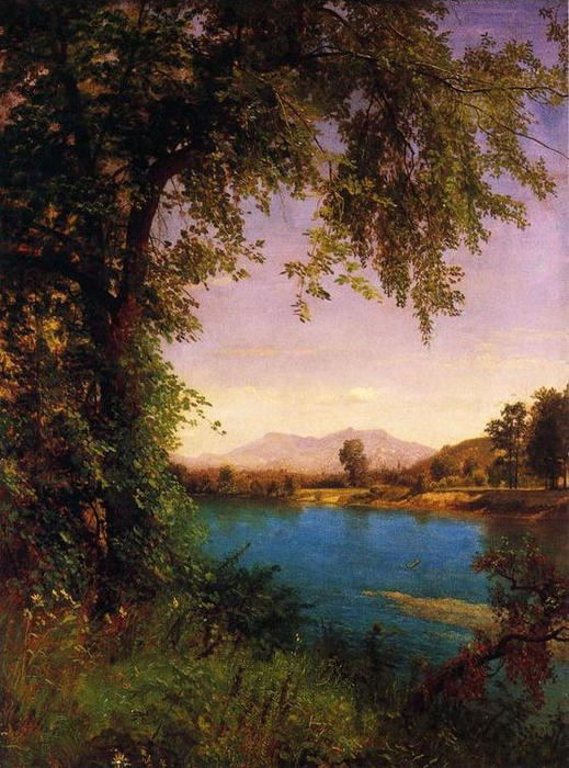 South And North Moat Mountains — Albert Bierstadt