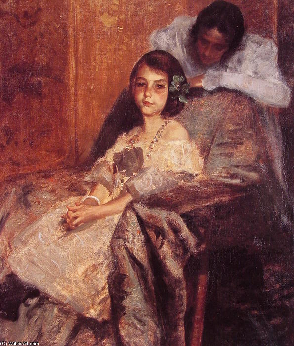 Dorothy And Her Sister 1 — William Merritt Chase