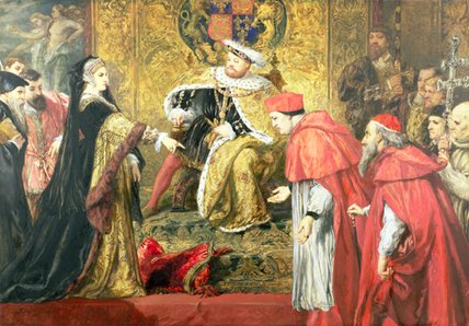 Queen Catherine And The Cardinals — John Gilbert