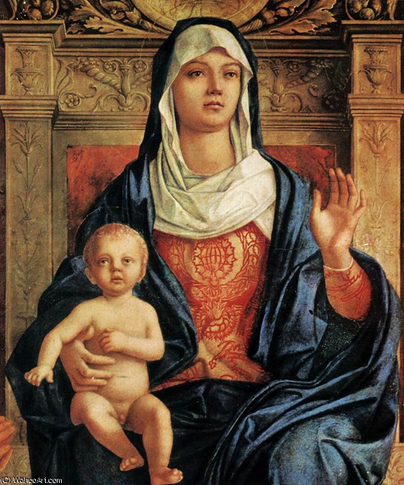 1.san Giobbe Altarpiece - San Giobbe Altarpiece (detail)2 — Giovanni Bellini