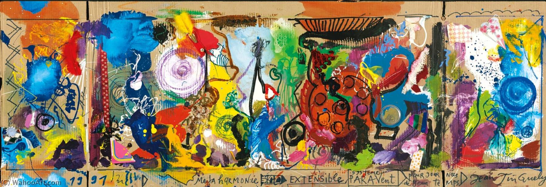 Méta Harmon Ie Extensible, 1991 — Jean Tinguely