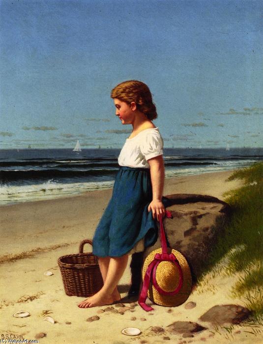 Young Girl At The Seashore — Samuel S Carr