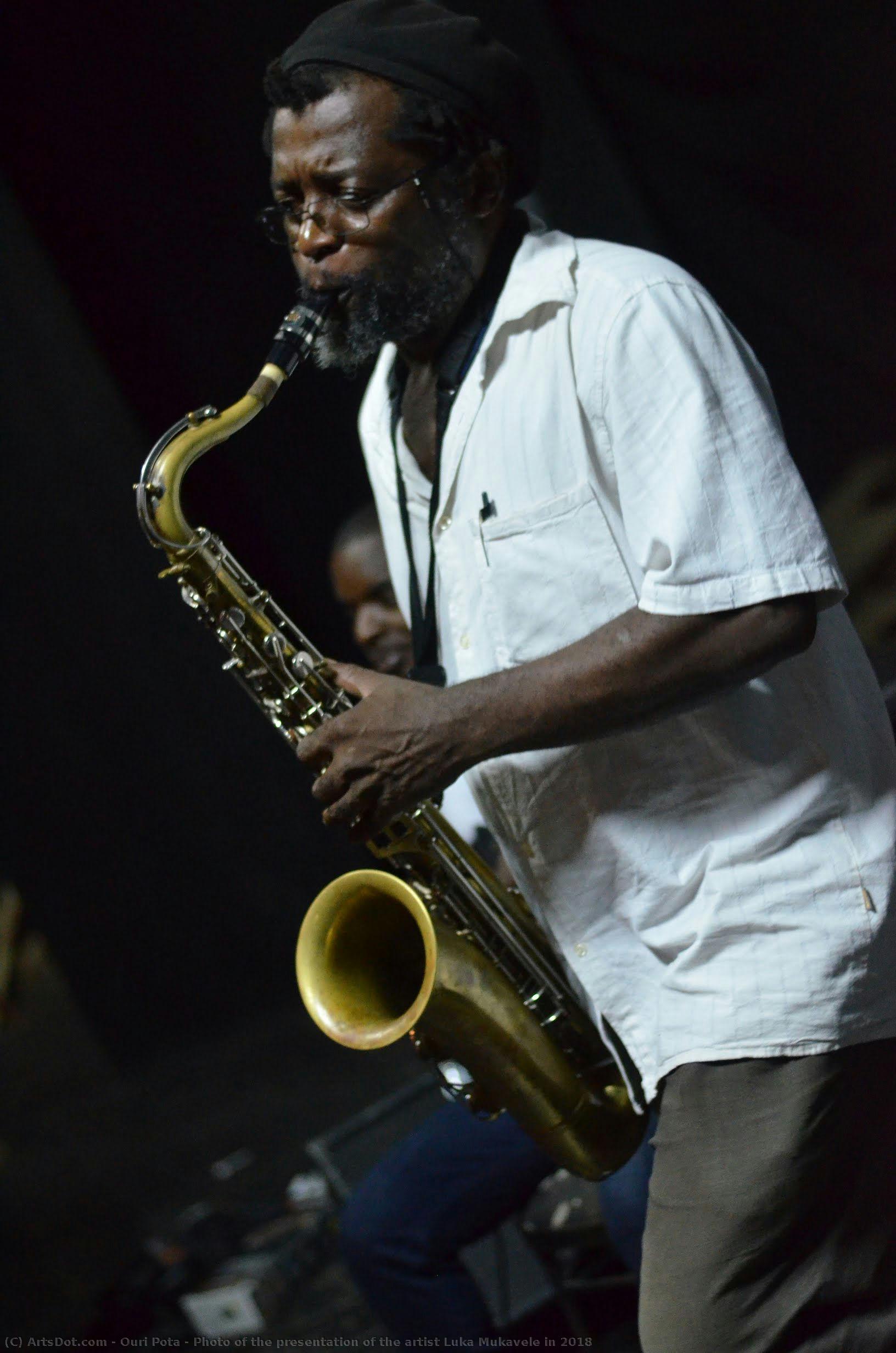 Photo Of The Presentation Of The Artist Luka Mukavele In 2018 — Ouri Pota