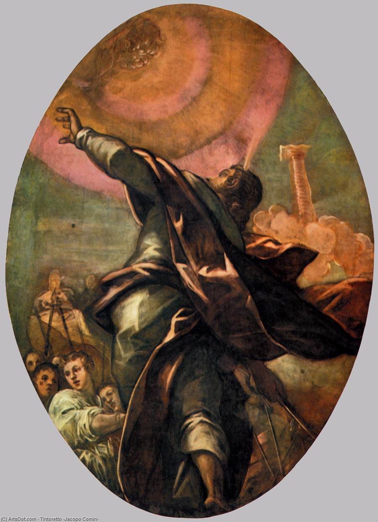 La Pilar De Fuego — Jacopo Tintoretto