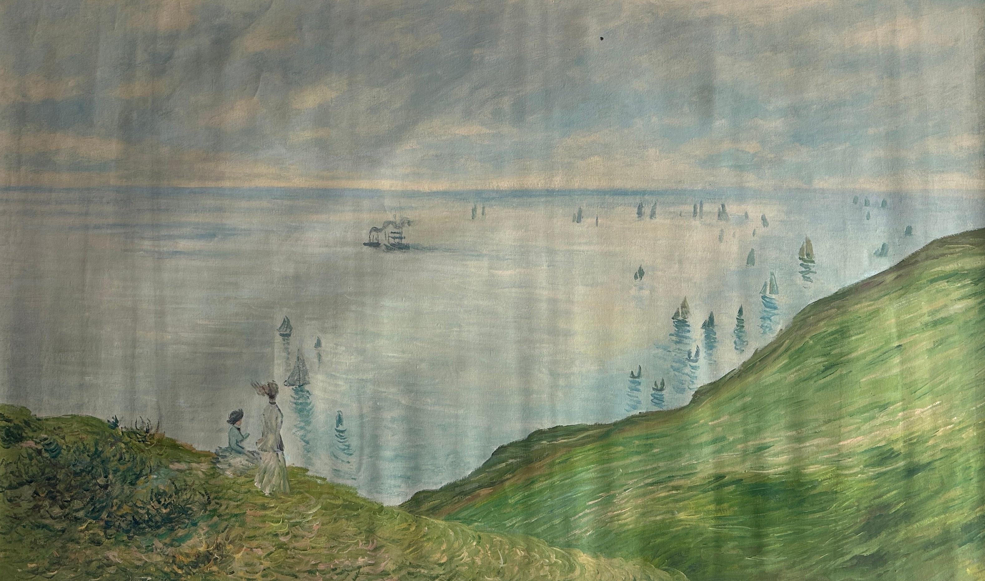 Cliffs At Pourville - Claude Monet — Клод Моне
