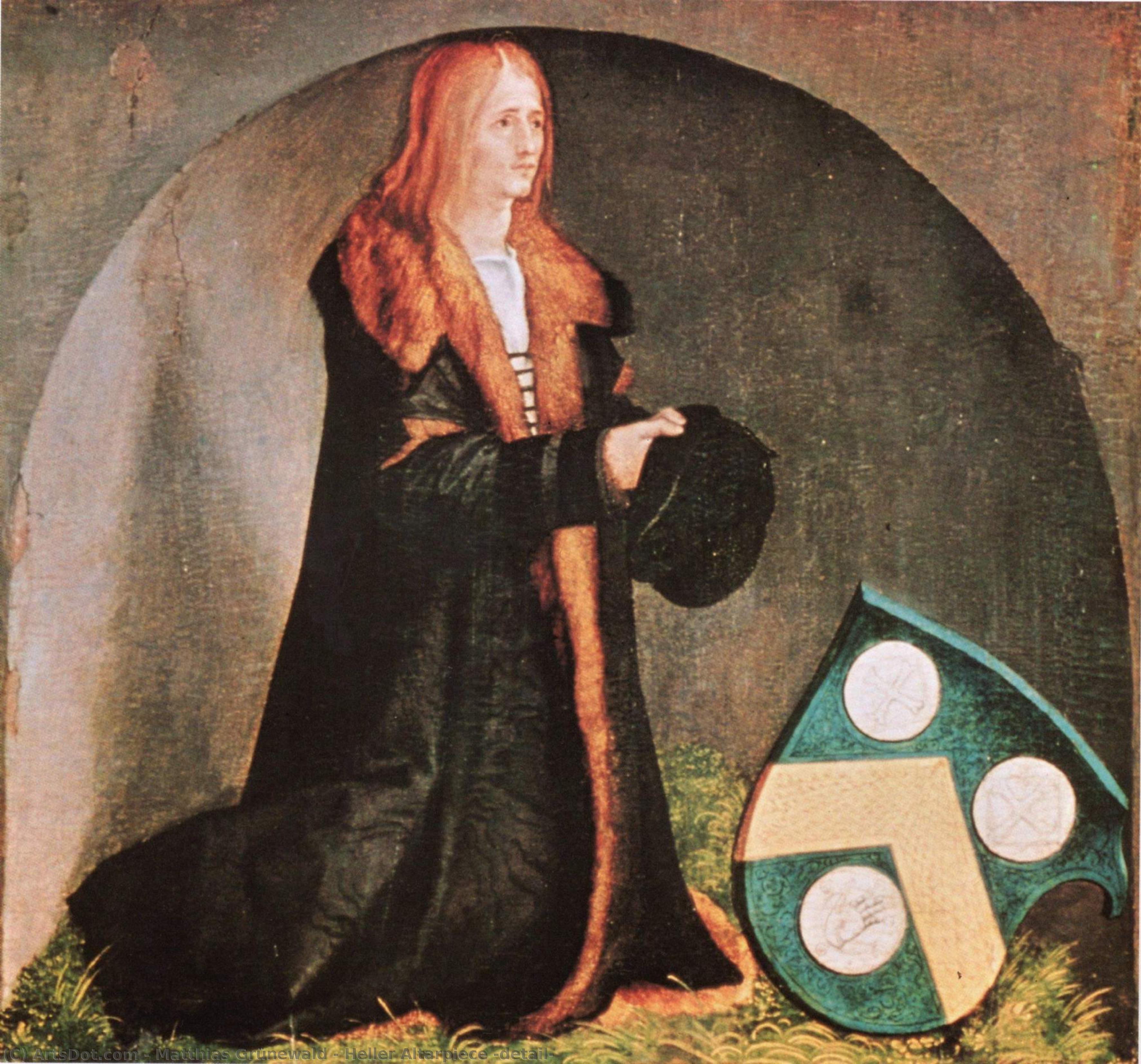 Heller Altarbild (detail) — Matthias Grünewald