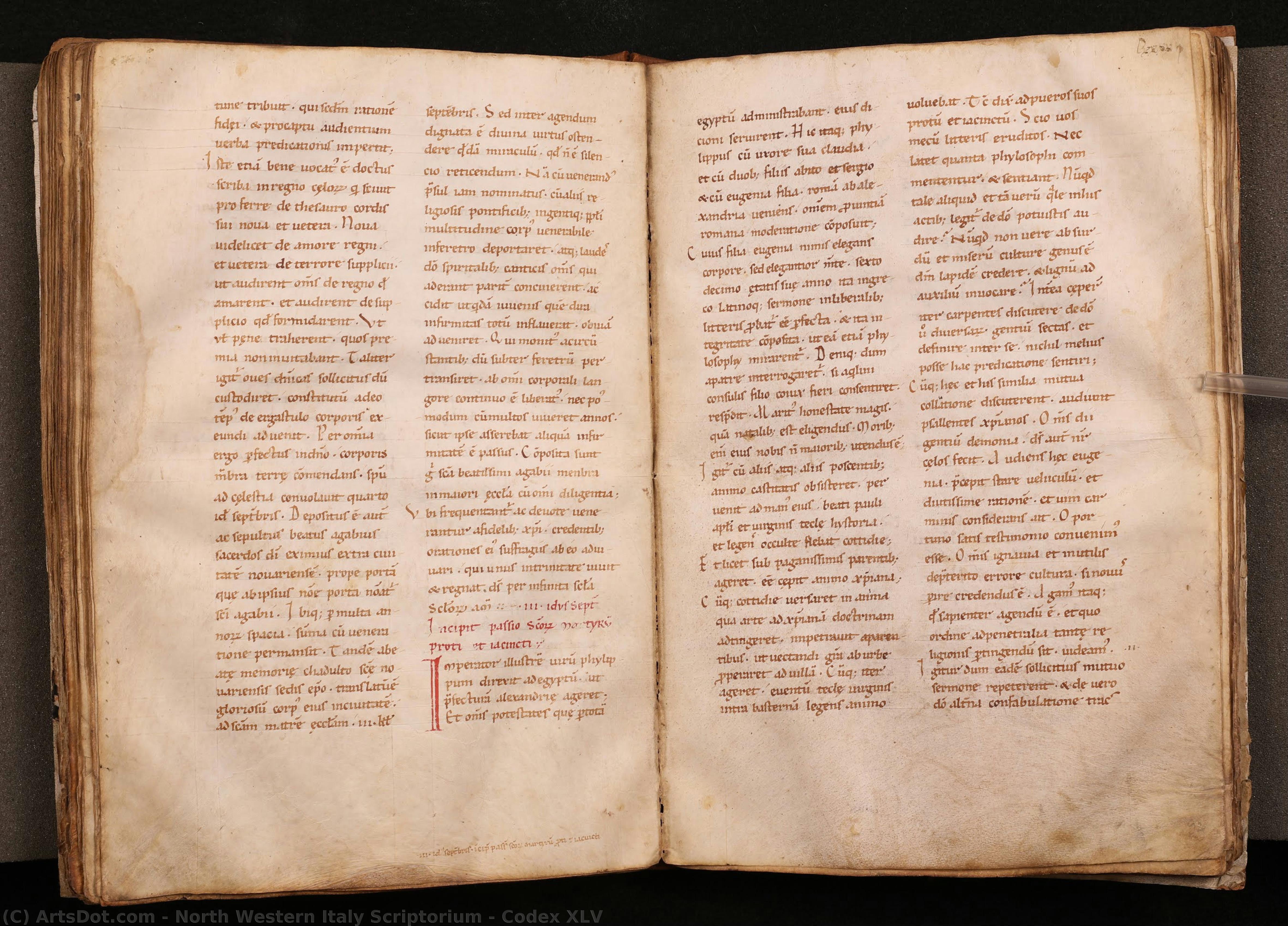 Codex Xlv — North Western Italy Scriptorium