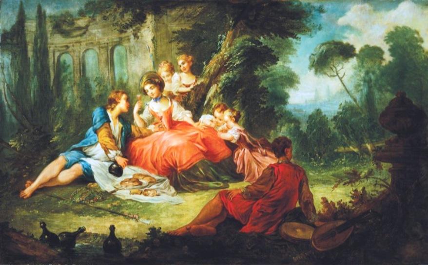 Fete Champetre — Jean Baptiste Deshayes De Colleville