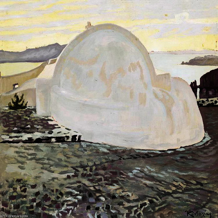 Church At Santorini — Konstantinos Maleas