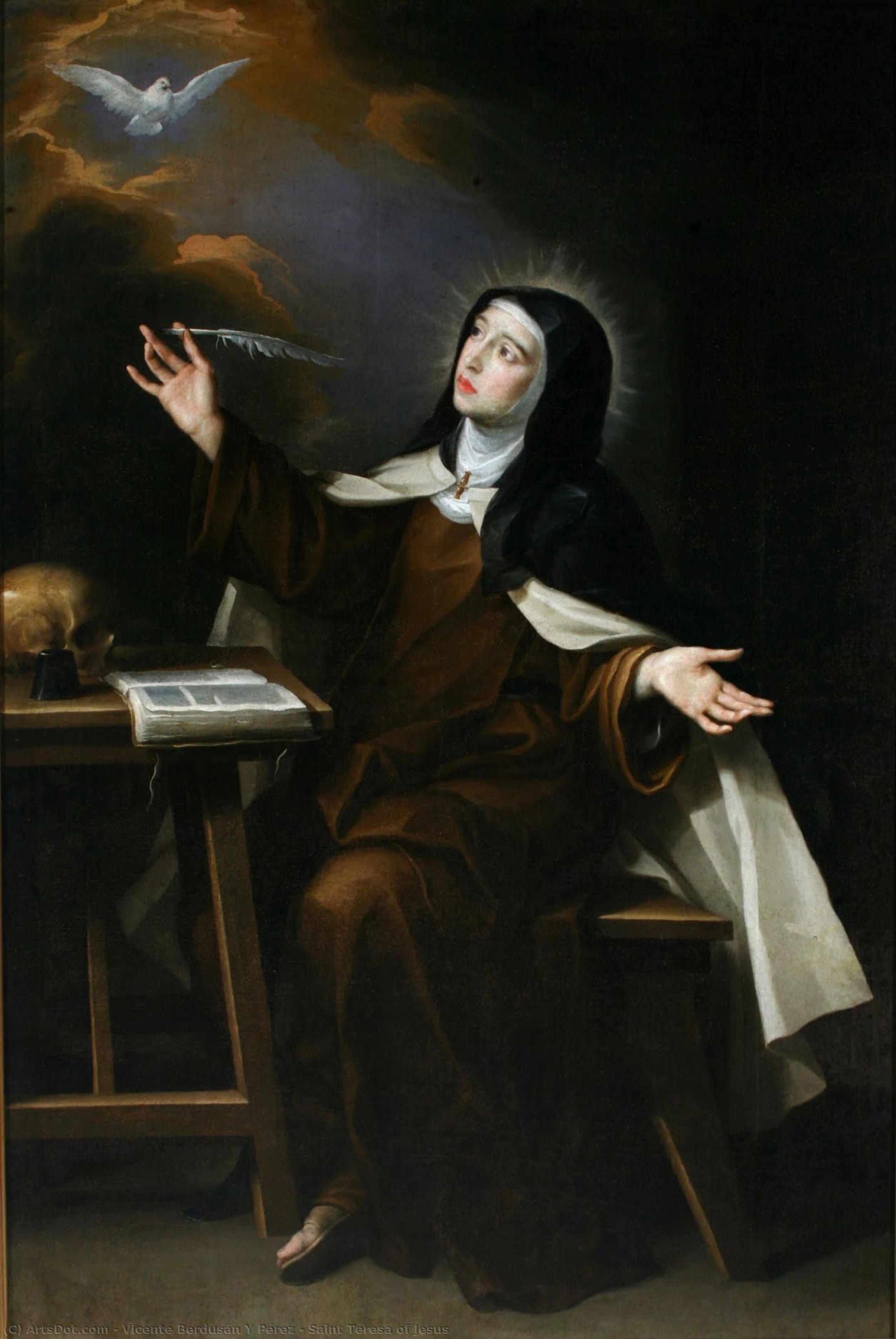 Saint Teresa Of Jesus — Vicente Berdusán Y Pérez