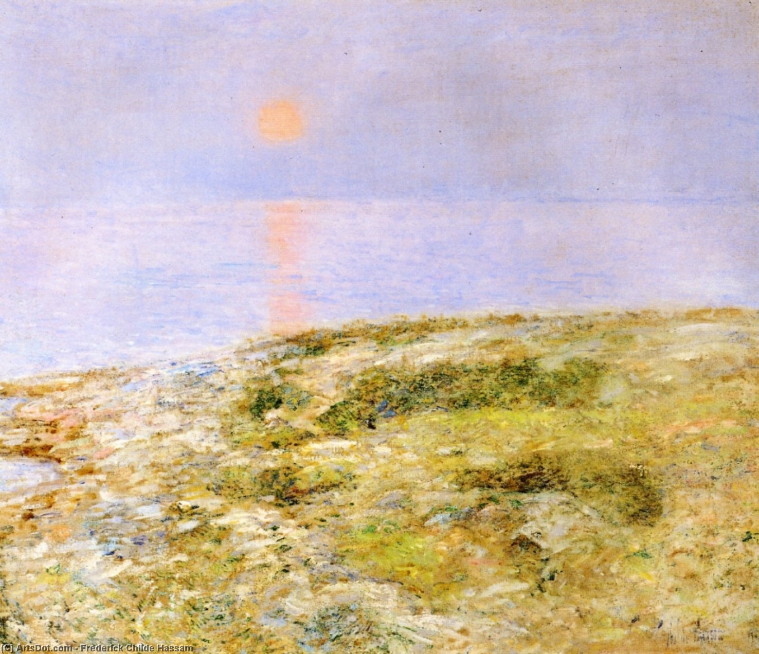 Sunset, Isle Of Shoals — Frederick Childe Hassam