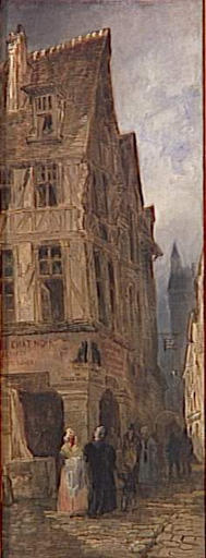 La Maison Natale D'eugène Scribe À Paris — Jules Hereau