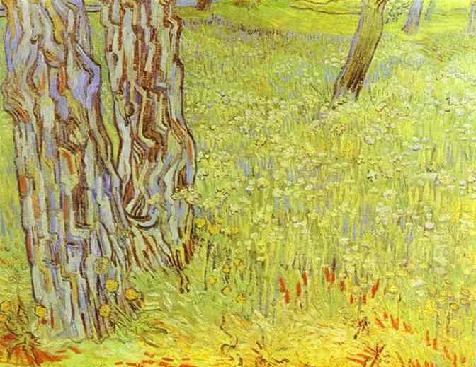 Park Conor With A Blooming Lawn — Vincent Van Gog