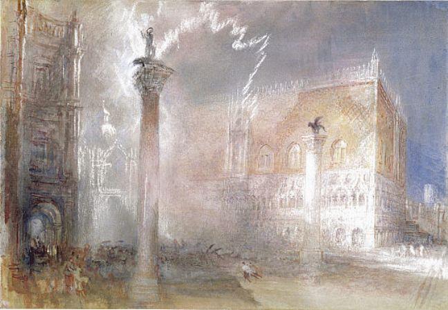 The Piazzetta, Venice — Joseph Mallord William Turner