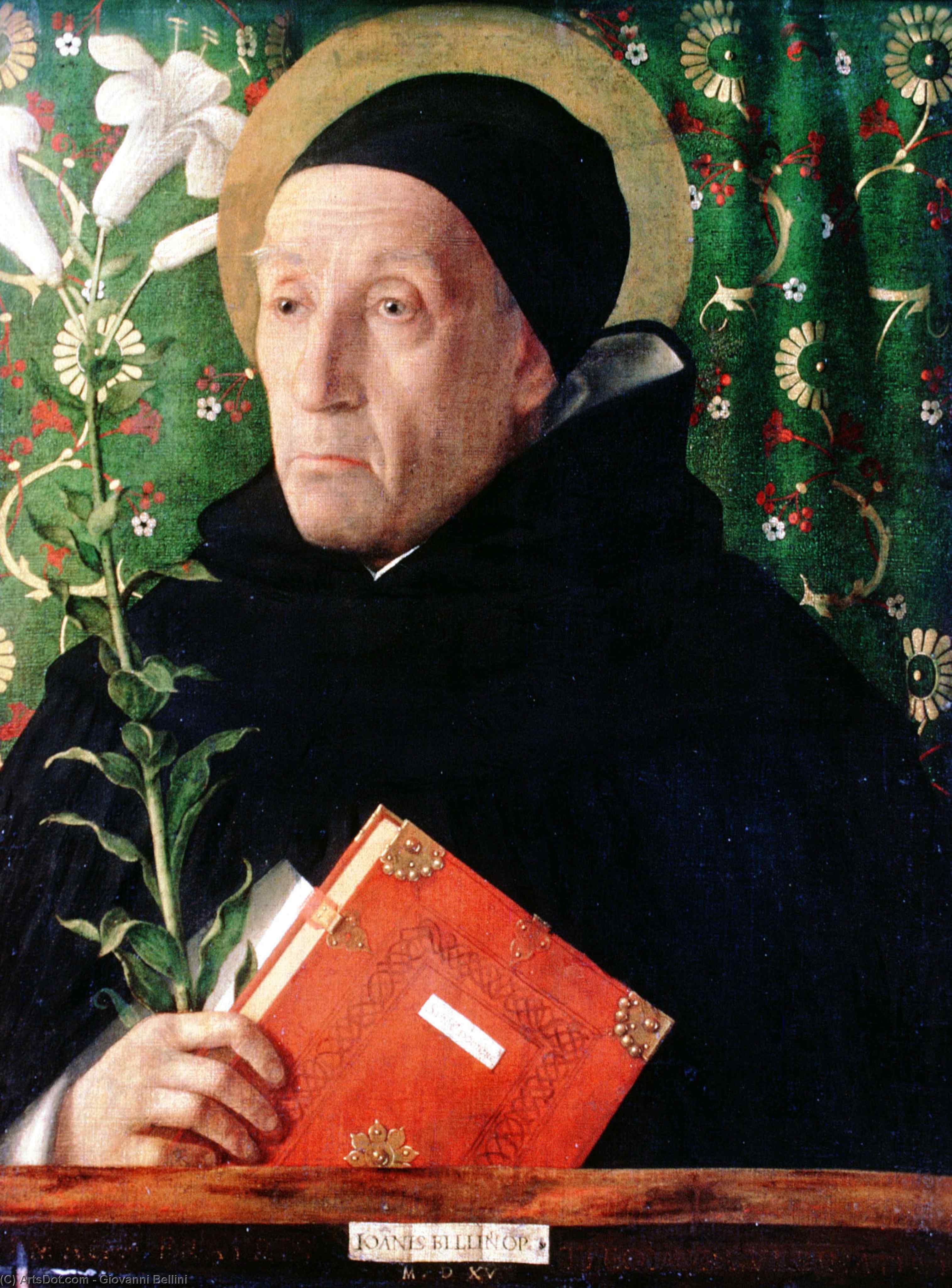 Портрет Фра Теодора Из Урбино — Giovanni Bellini