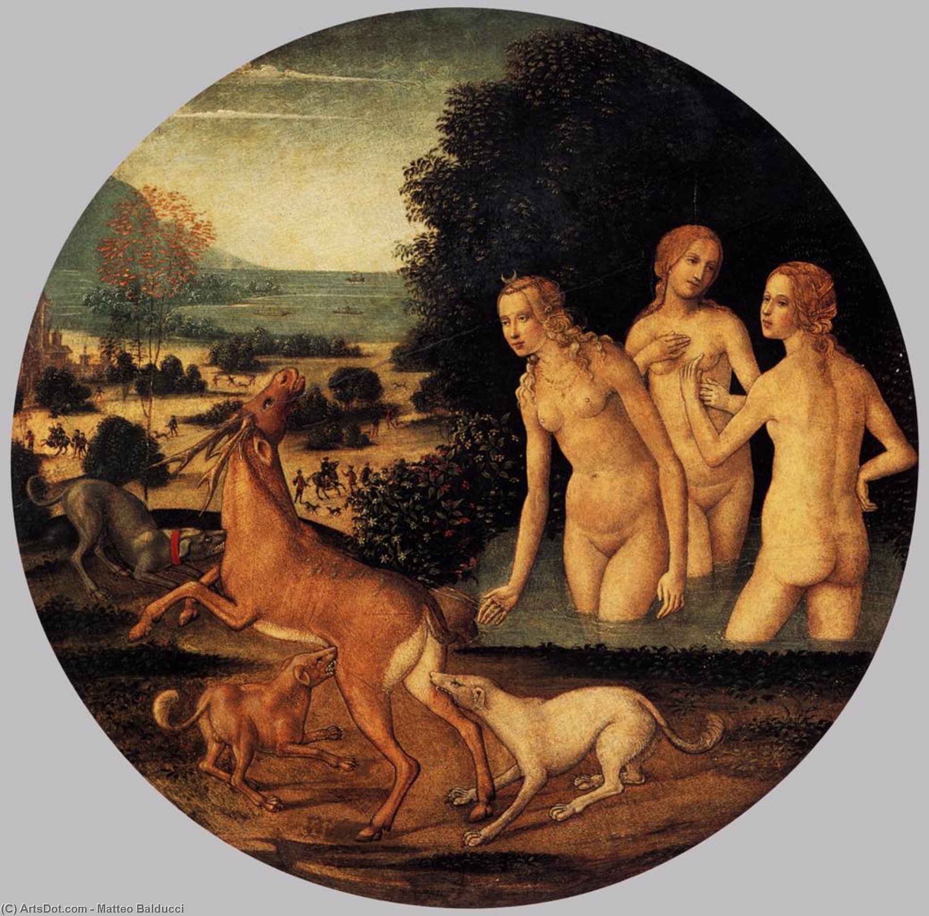 Diana And Actaeon — Matteo Balducci