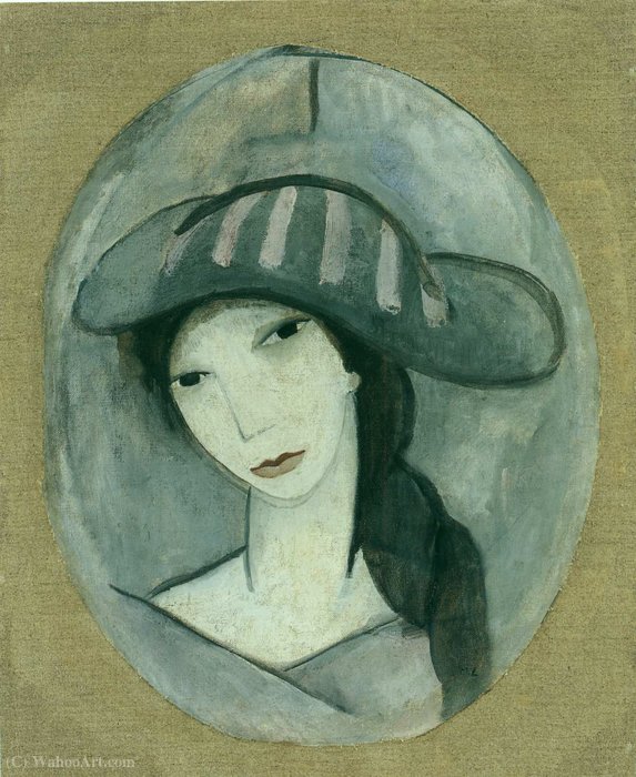 Tête De Femme (1912) — Marie Laurencin
