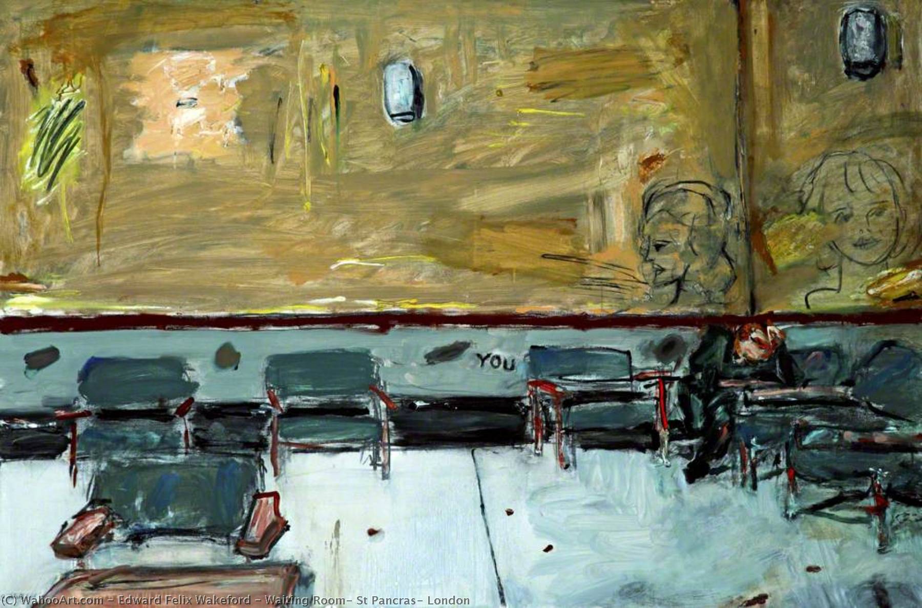 Waiting Room, St Pancras, London — Edward Felix Wakeford