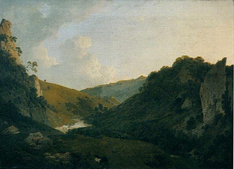 View In Dovedale — Джозеф Райт Дерби