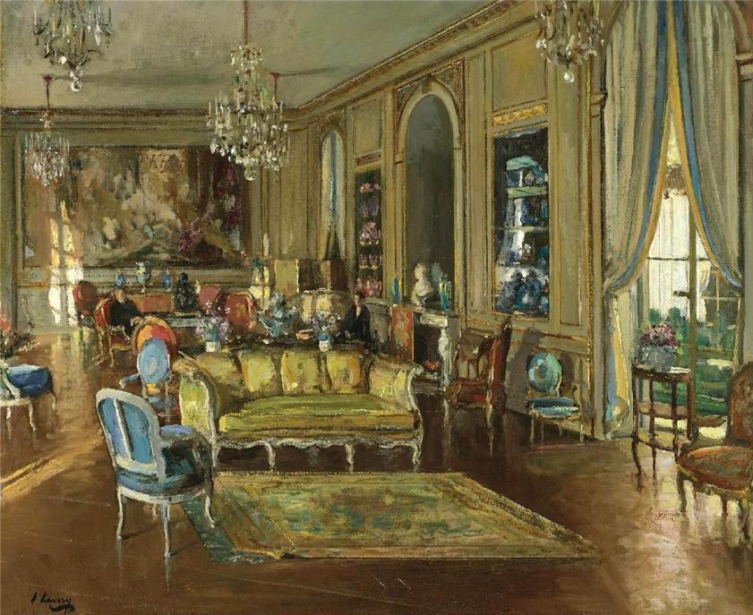 The Salon, 901 Fifth Avenue — Sir John Lavery