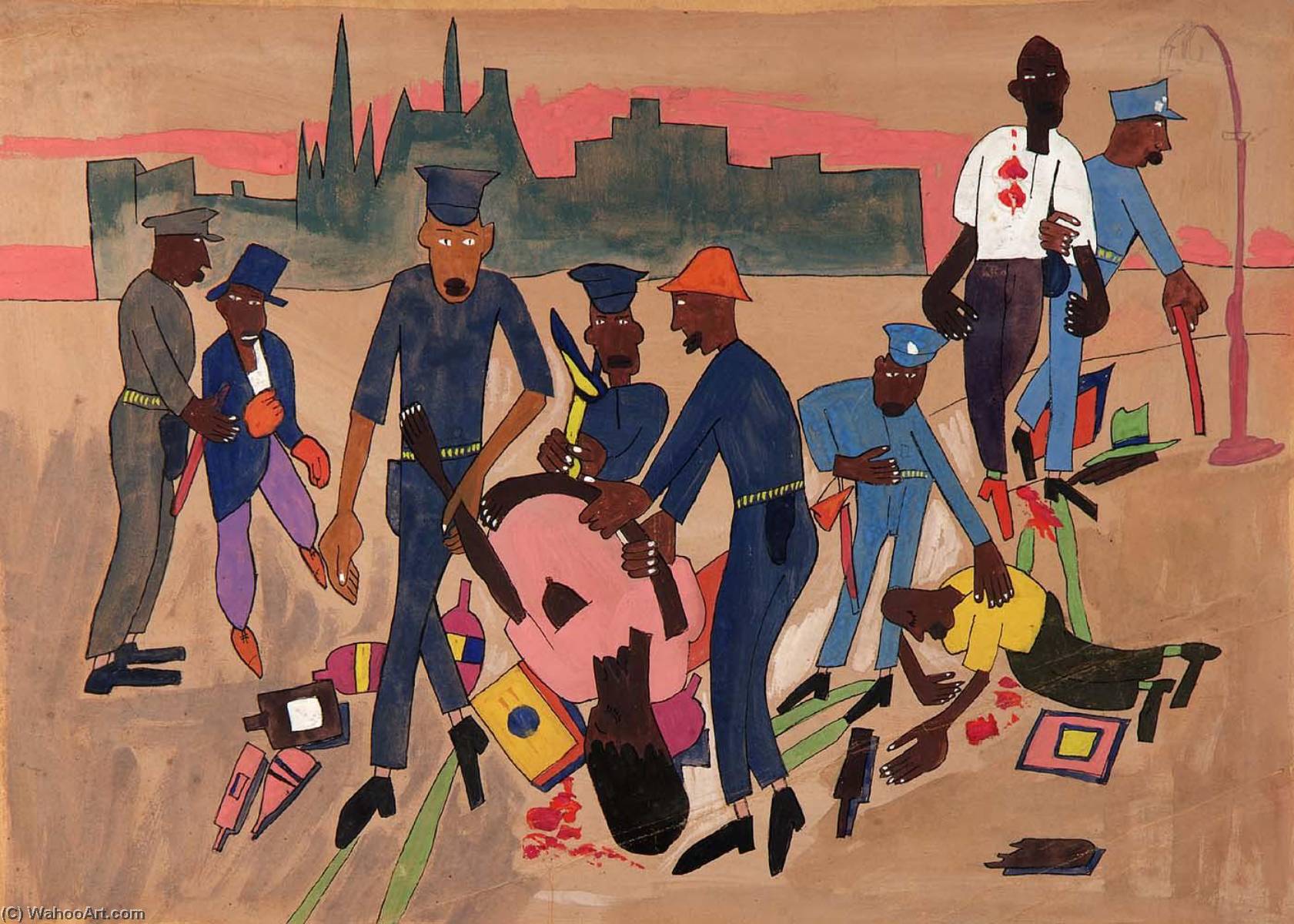 Study For Moon Over Harlem — Виљем Хенри Џонсон