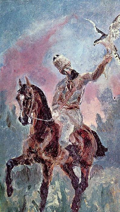 The Falconer, Comte Alphonse De Toulouse-lautrec — Henri De Toulouse-lautrec