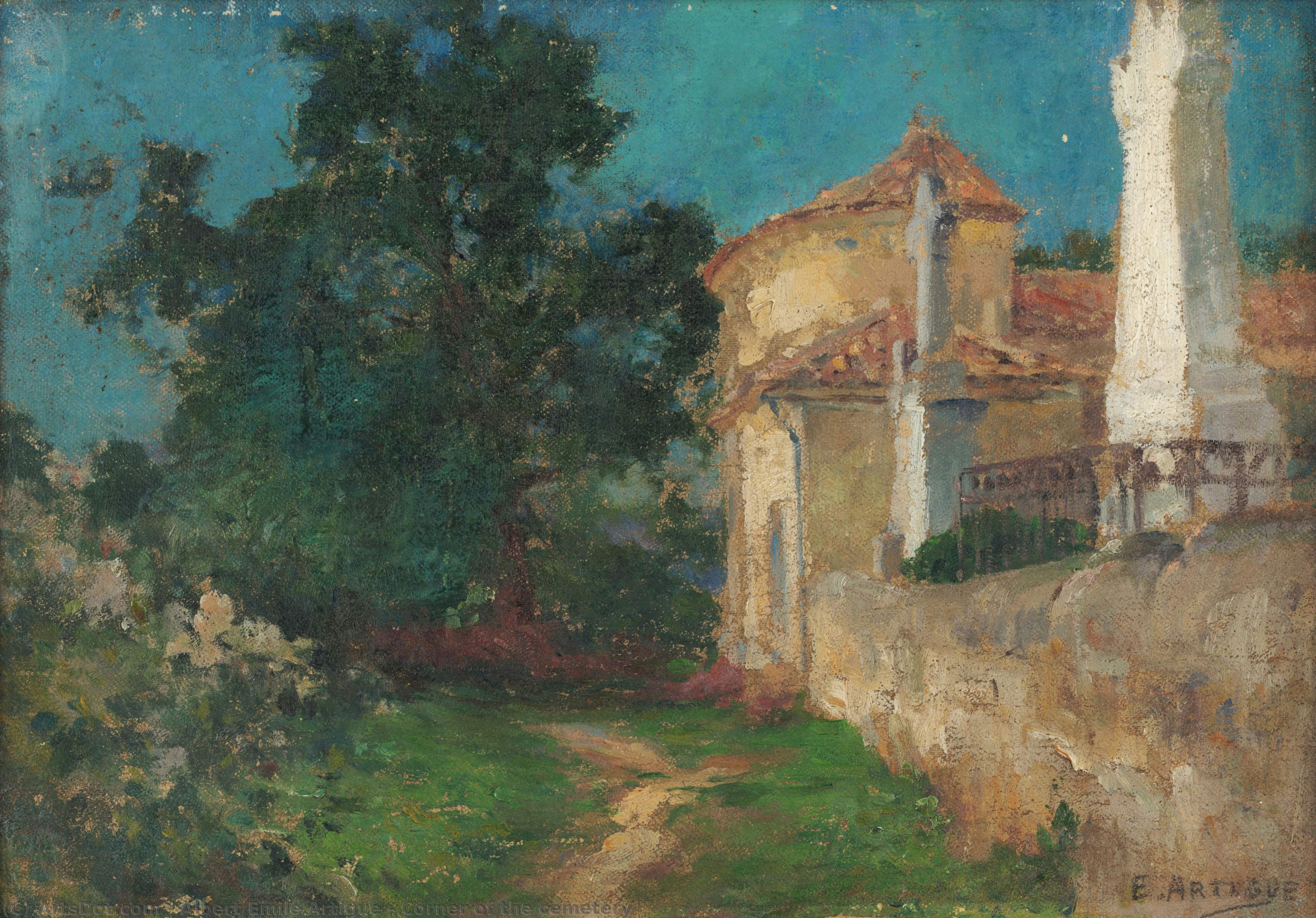 Corner Of The Cemetery — Albert Emile Artigue