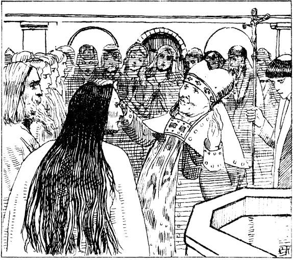 Baptism Of Gunnhild — Christian Krohg