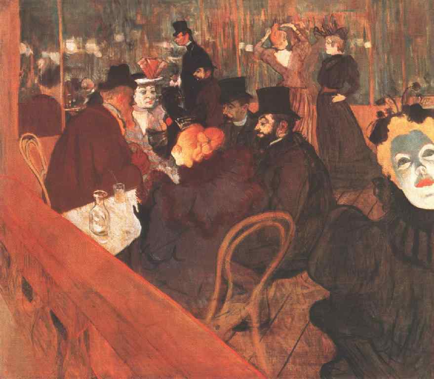 At The Moulin Rouge, Ar — Henri De Toulouse-lautrec