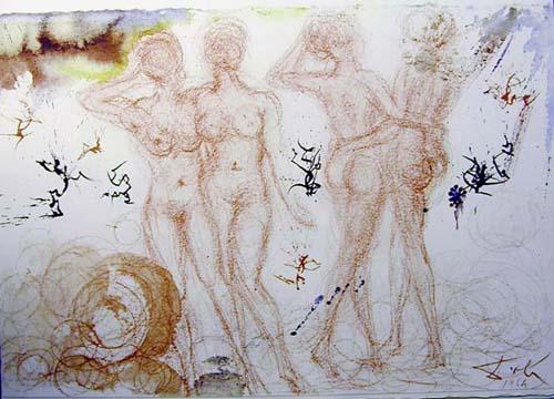 Las Hijas Imprudentes Y Las Sabias — Salvador Dalí