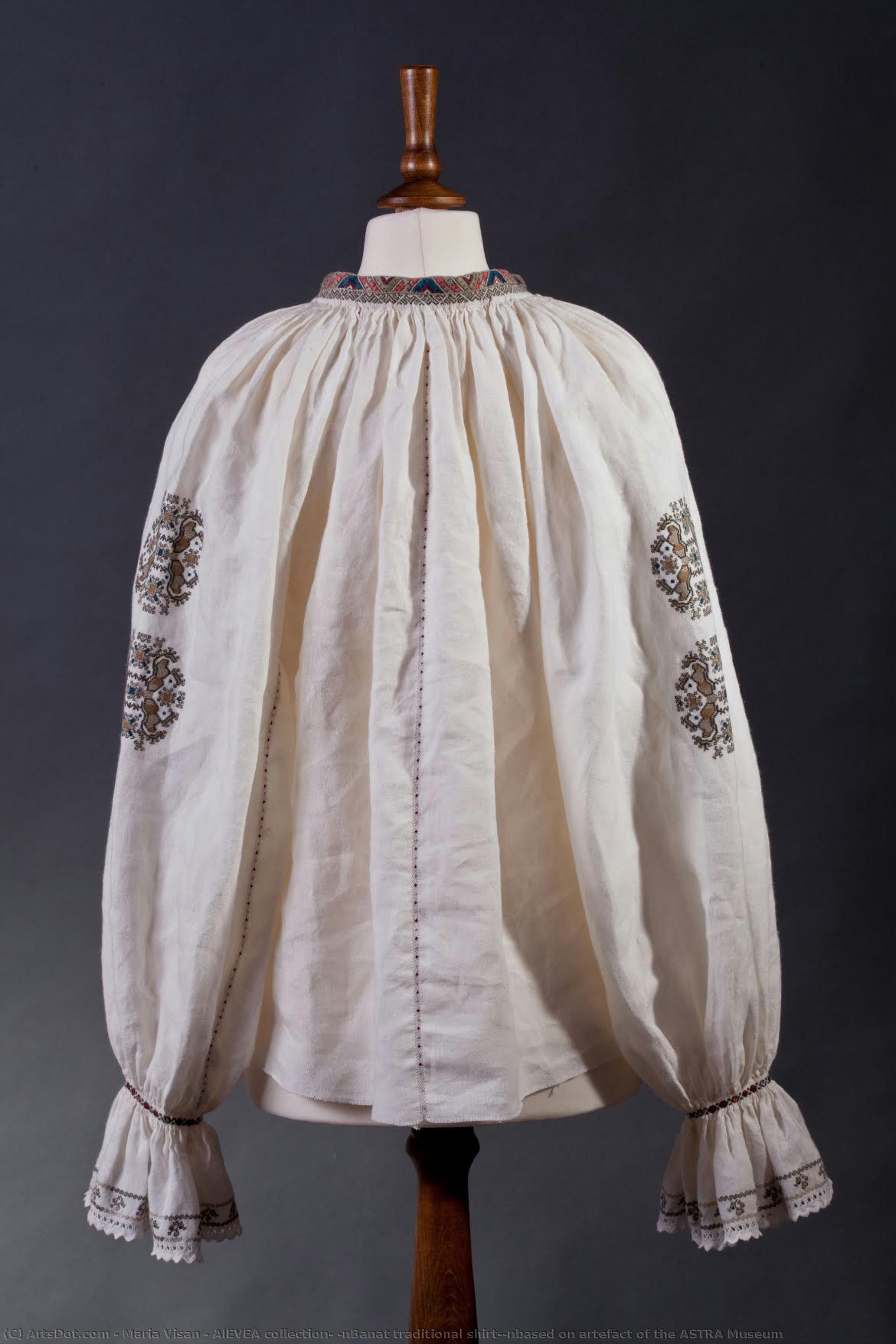 Aievea Collection; \nbanat Traditional Shirt;\nbased On Artefact Of The Astra Museum — Maria Visan