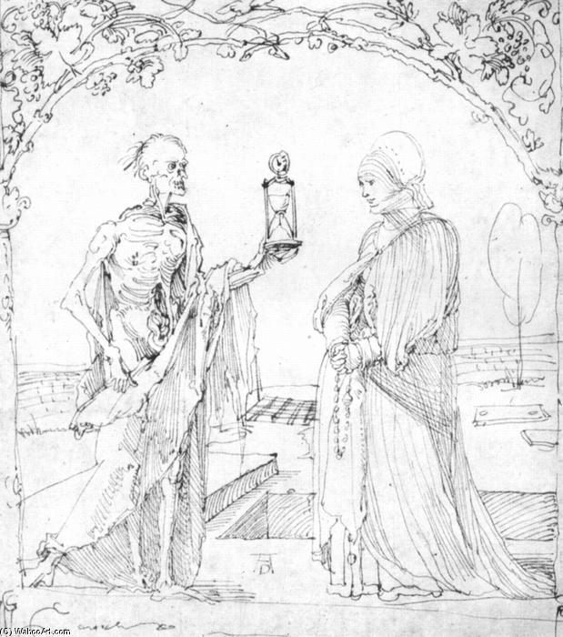 Death And Wife — Albrecht Dürer