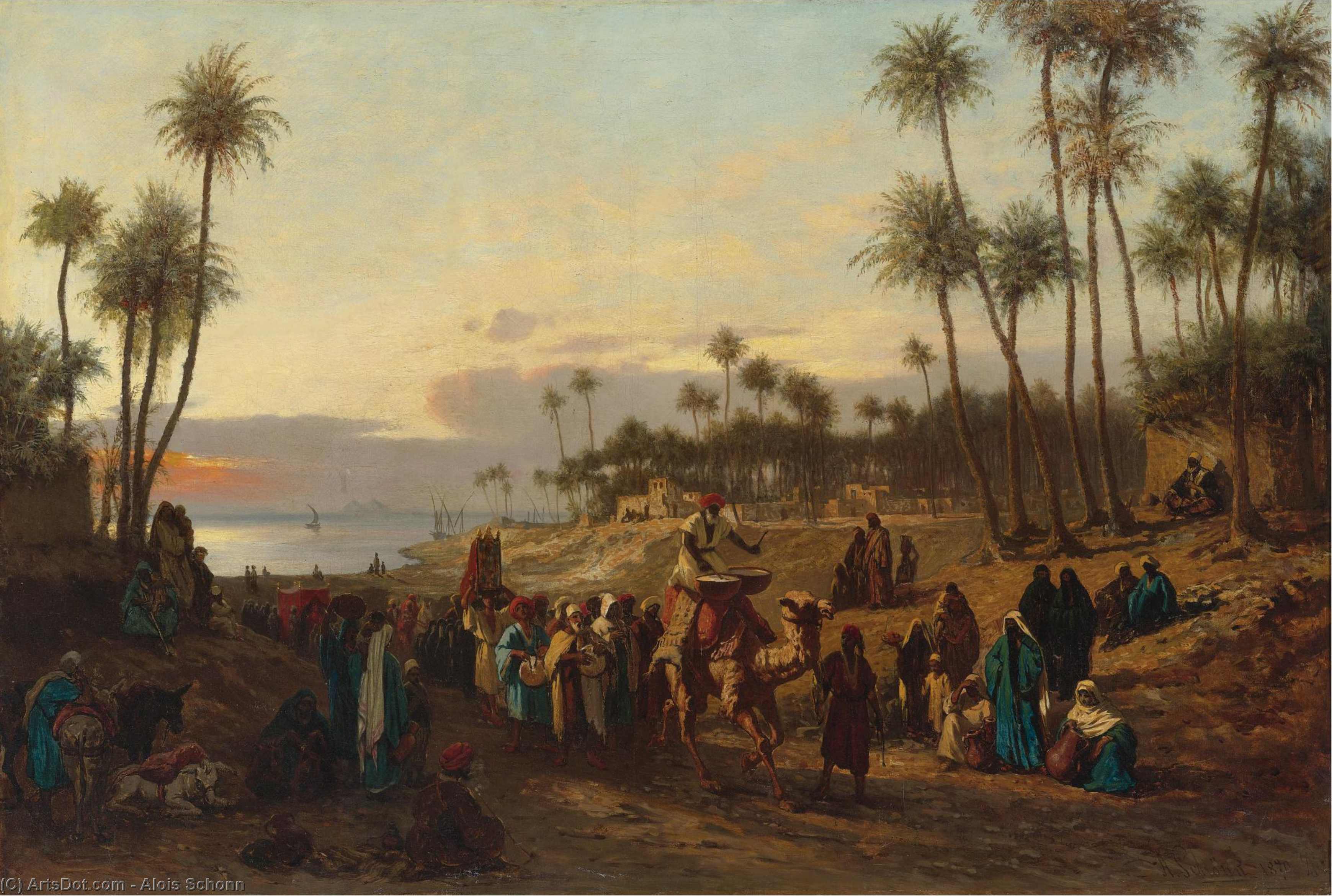 The Arrival Of The Bride — Alois Schonn