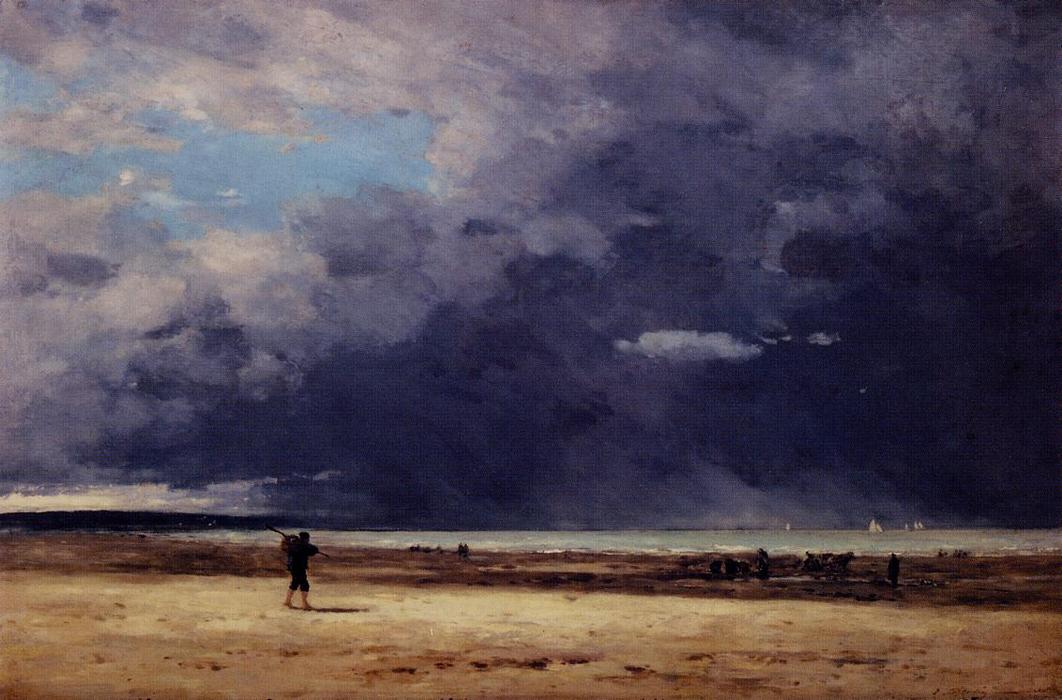 Deauville, Low Tide — エギュヌ・ルイユ・ブドアン