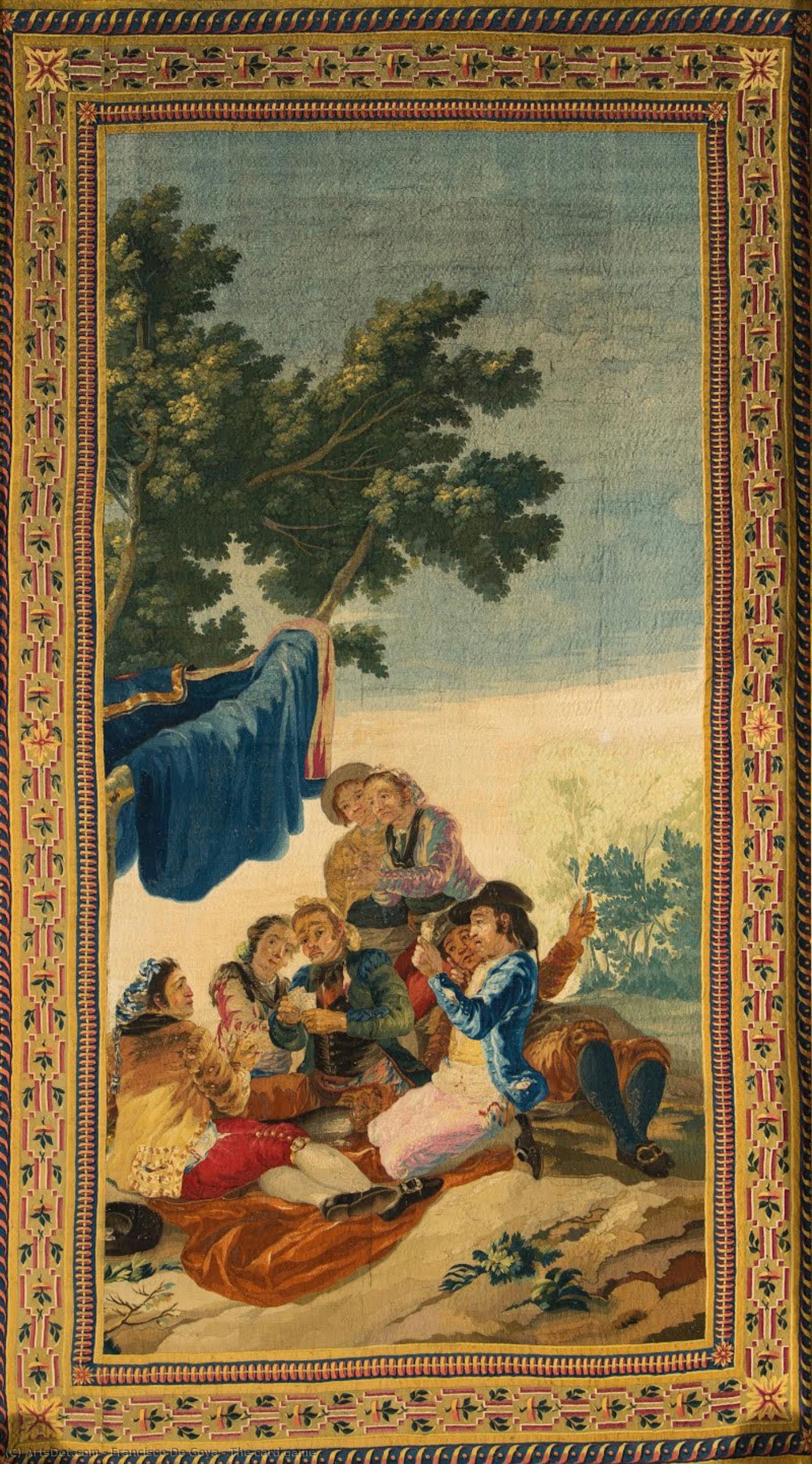 The Card Game — Francisco José De Goya Y Lucientes