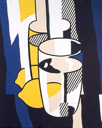 Cristal Y Limón En Un Espejo — Roy Lichtenstein