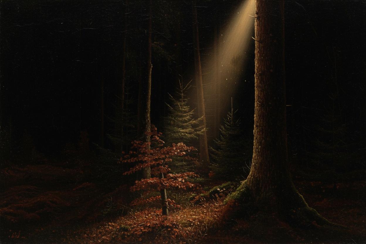 Epiphany Of The Tenebrous Grove — Jacques Villedieu