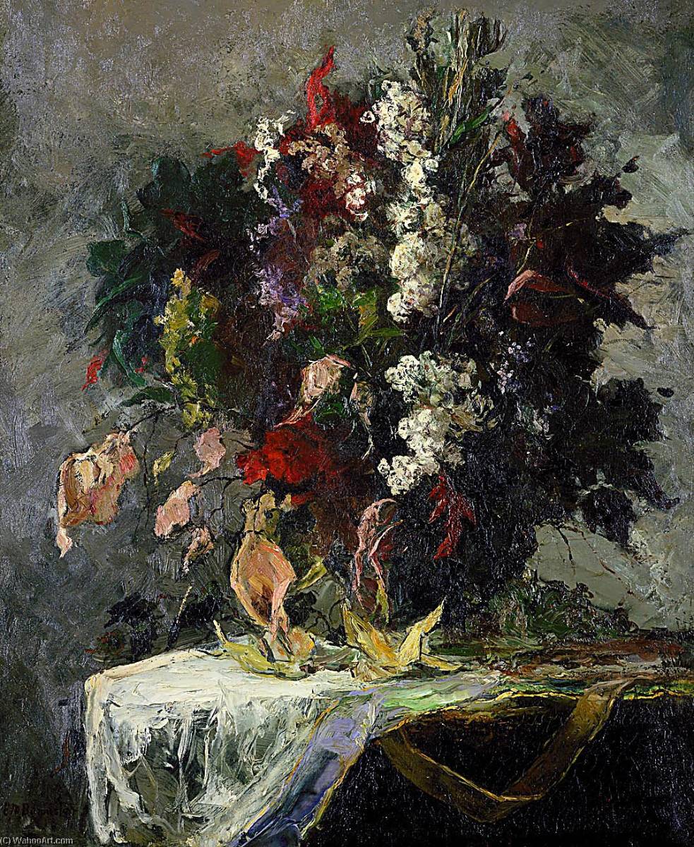 Untitled (floral Still Life) — Edward Mitchell Bannister