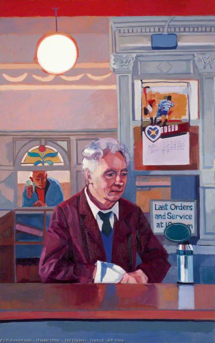 The Diggers' Triptych (left Wing) — Maggie Milne