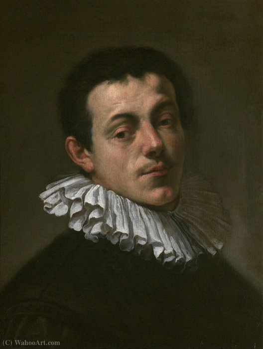 Portrait Of Painter Josef Heintz — Joseph The Elder Heintz (heinz)